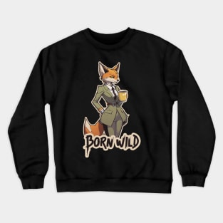 Foxy Office Attire Crewneck Sweatshirt